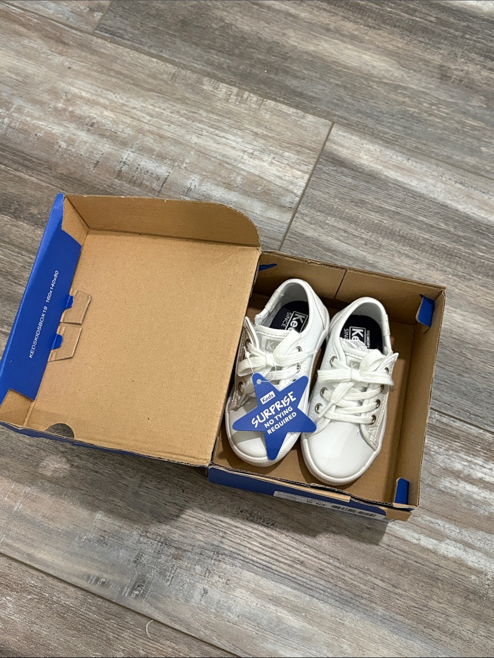 Keds White Toddler Sneakers size 5 NEW